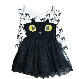 Black Cat Kids Dress